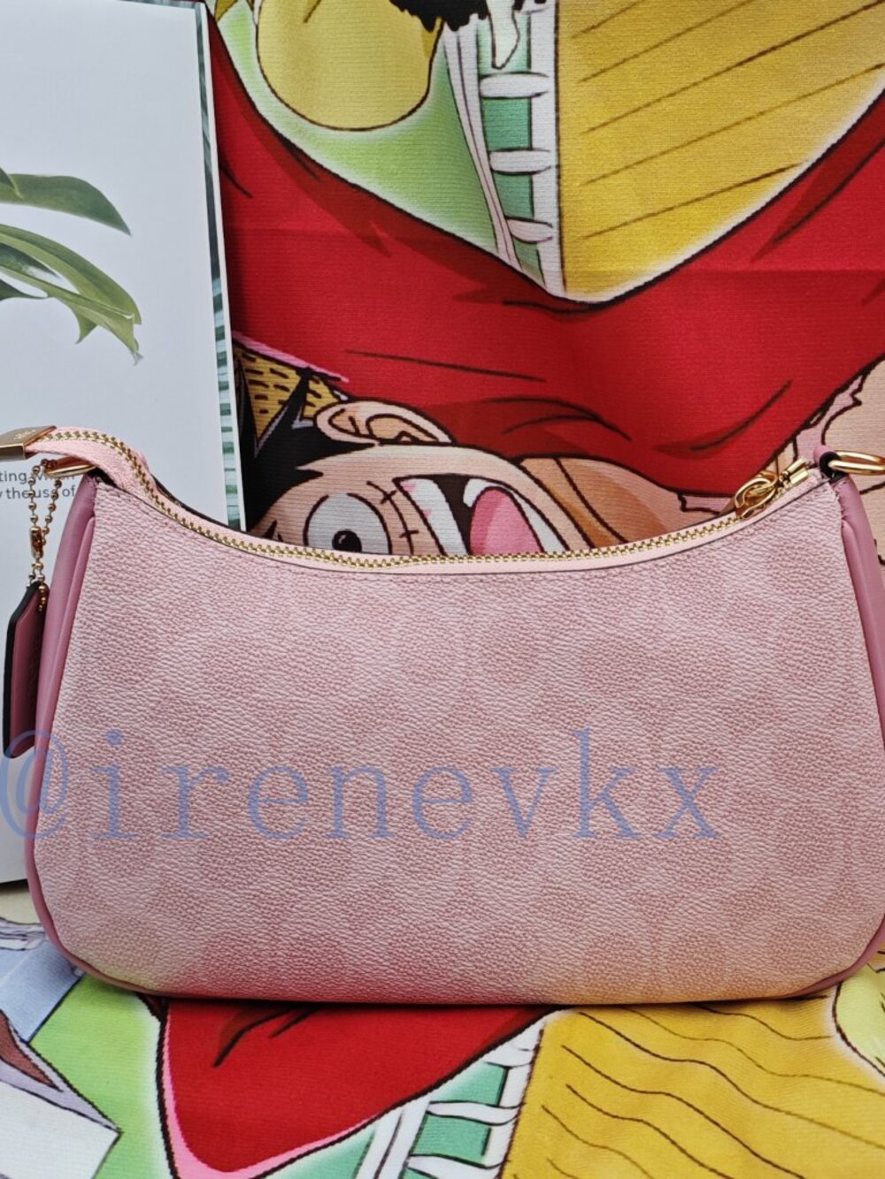 COACH Teri Shoulder Bag In Signature Canvas - Picture 2 of 9